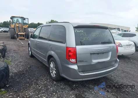 2016 Dodge Grand Caravan Sxt из США, поврежденный, VIN 2C4RDGCG6GR311767
